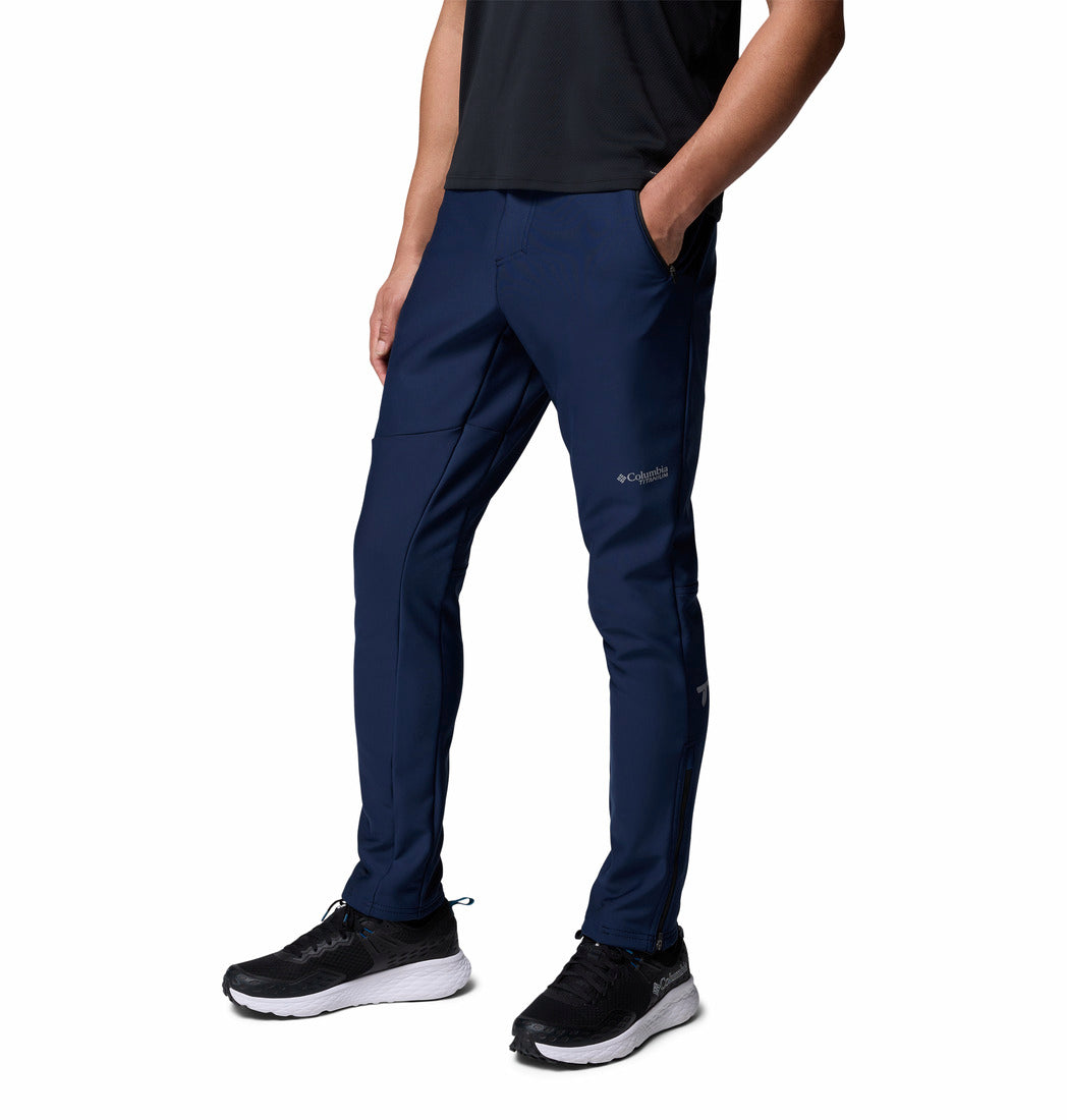 Columbia Men Navy Blue Omni-Shield Vast Canyon Softshell Pant (Plus Size)