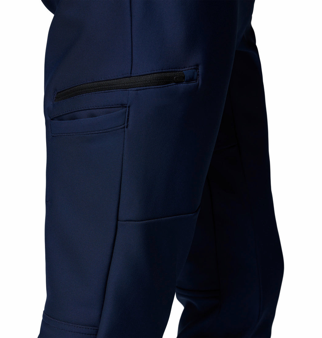 Columbia Men Navy Blue Omni-Shield Vast Canyon Softshell Pant (Plus Size)