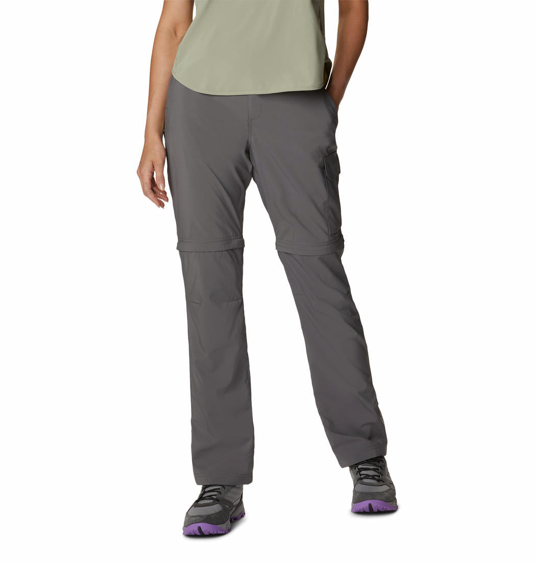 Columbia Women’s Grey Omni-Shade Silver Ridge Convertible Utility Pant