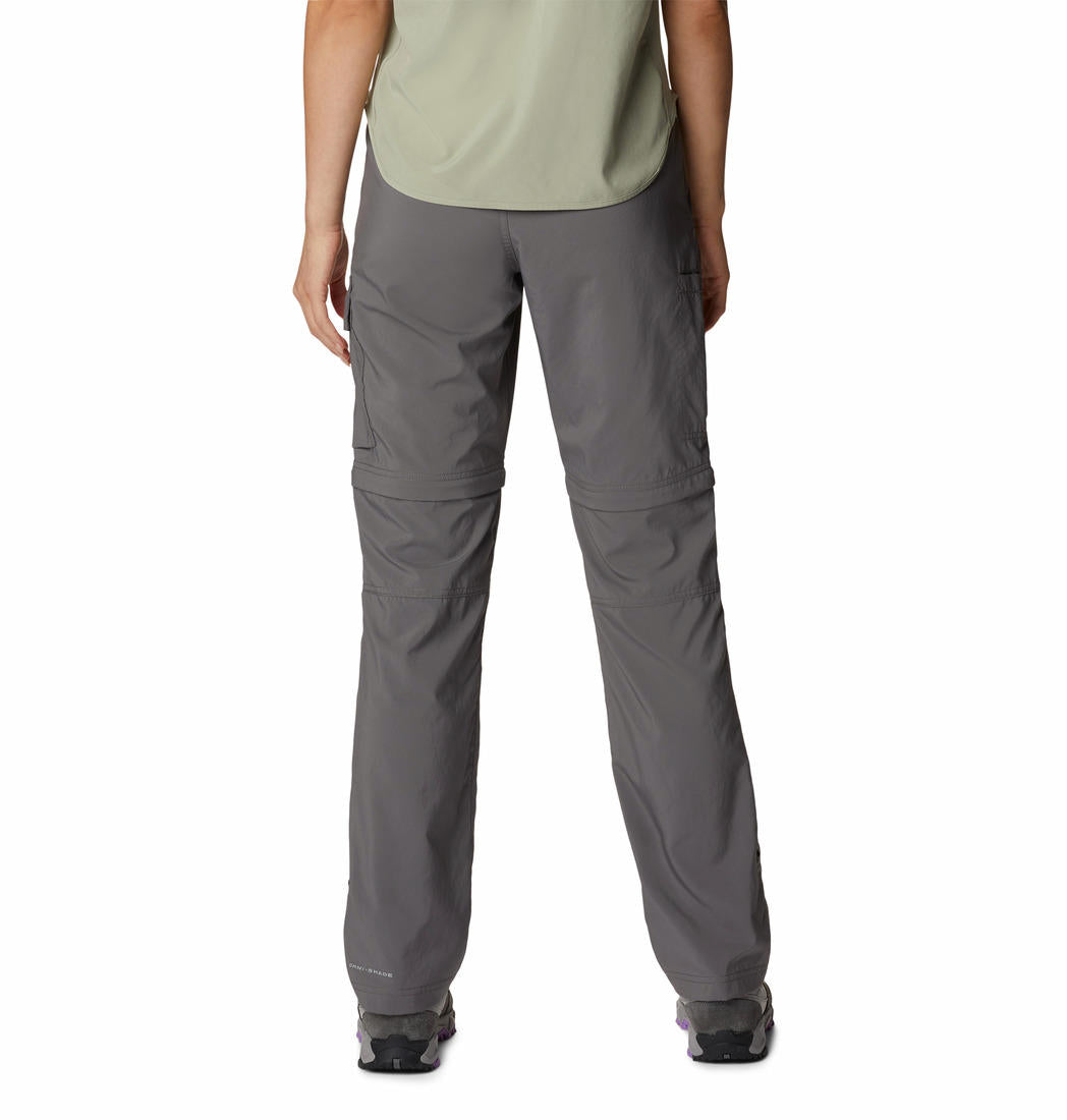 Columbia Women’s Grey Omni-Shade Silver Ridge Convertible Utility Pant