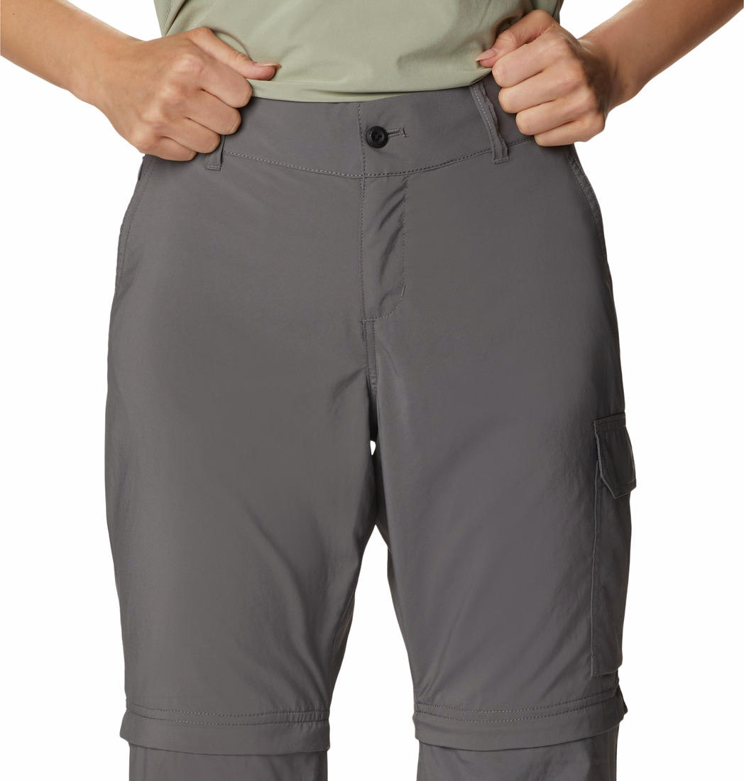 Columbia Women’s Grey Omni-Shade Silver Ridge Convertible Utility Pant