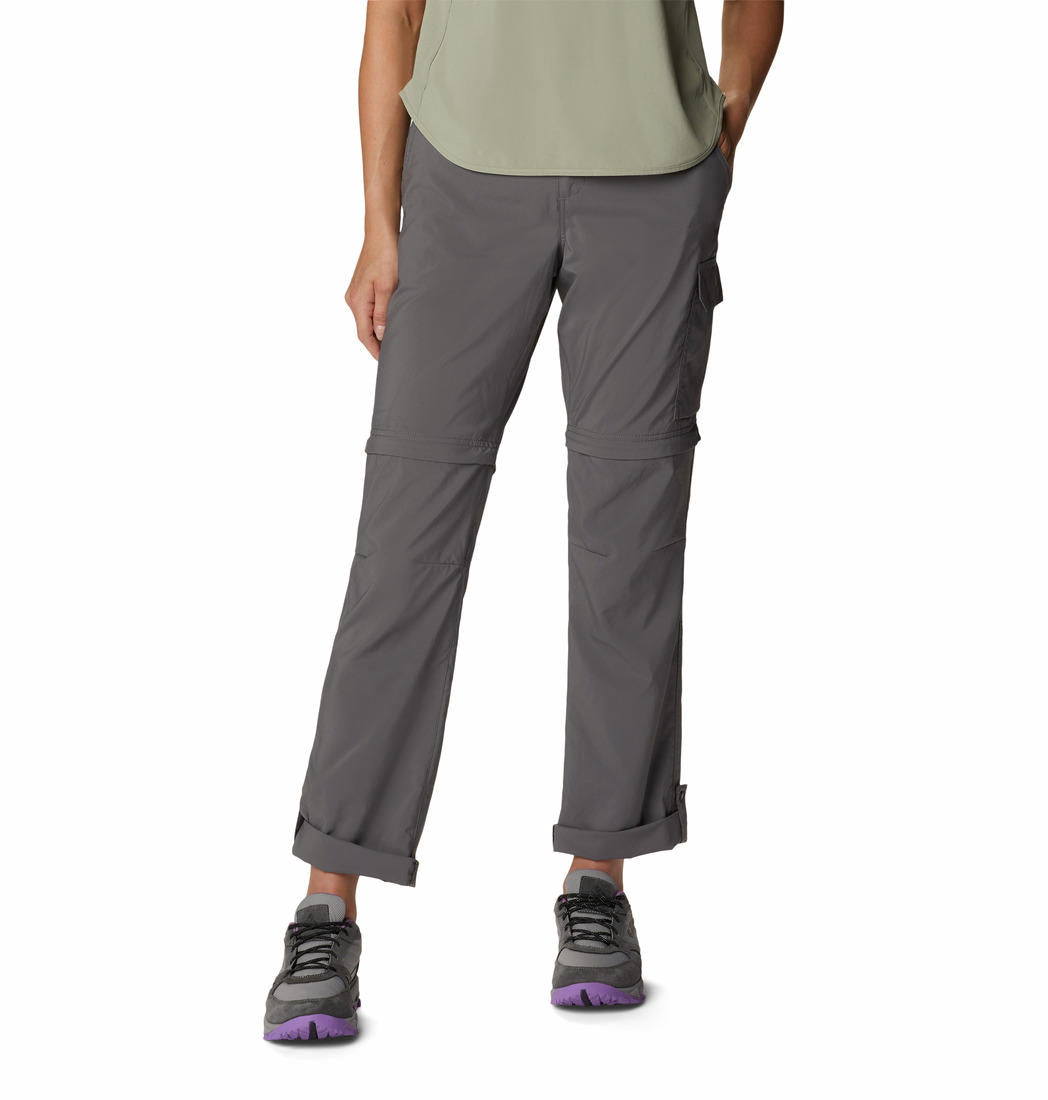 Columbia Women’s Grey Omni-Shade Silver Ridge Convertible Utility Pant