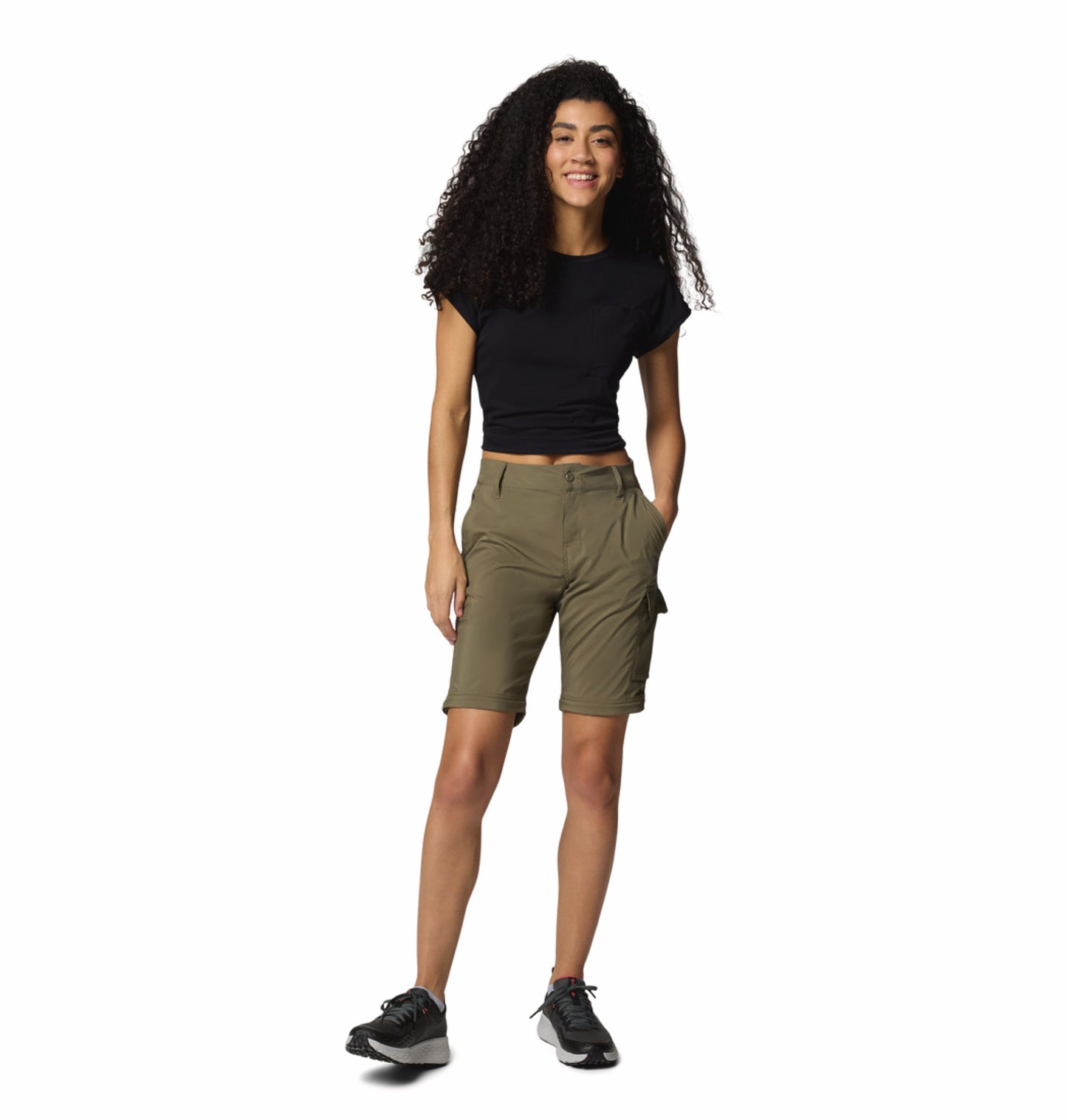 Columbia Women’s Olive Green Omni-Shade Silver Ridge Utility Convertible Pants