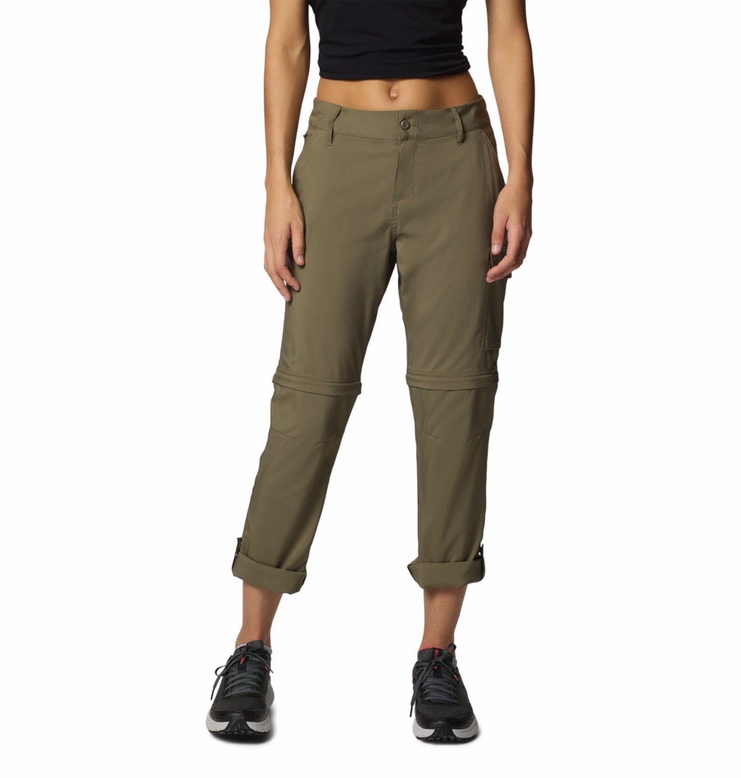 Columbia Women’s Olive Green Omni-Shade Silver Ridge Utility Convertible Pants
