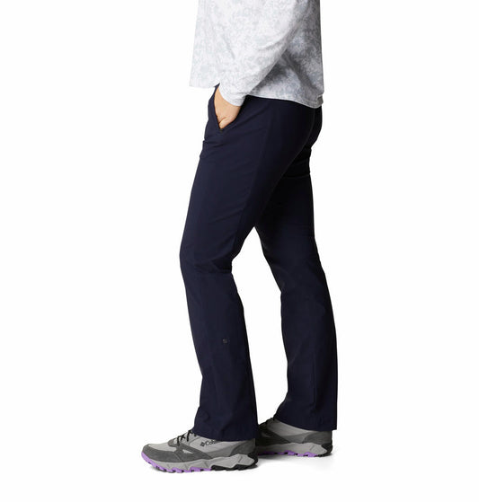 Columbia Women Navy Blue Firwood Core Pant