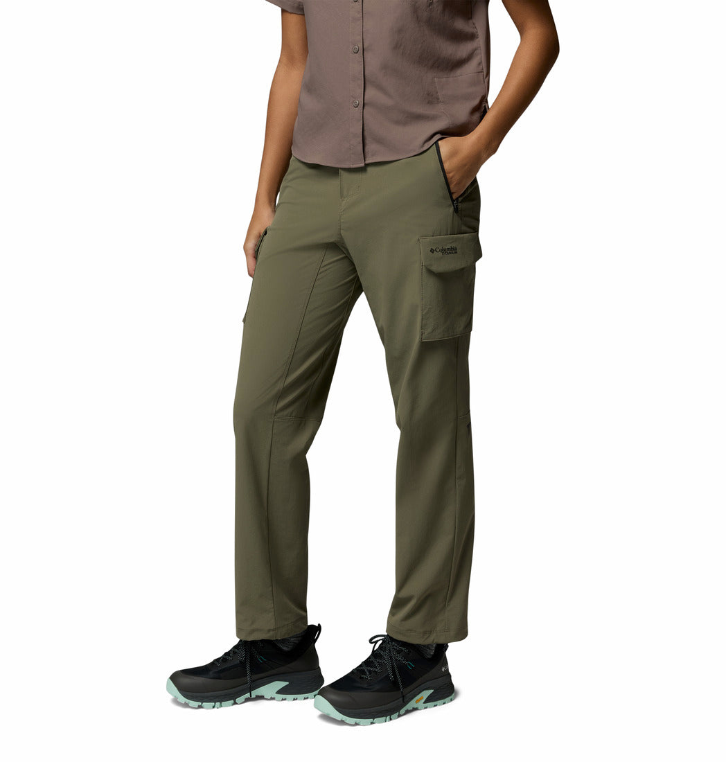 Columbia Women’s Olive Green Silver Ridge Elite Omni-Shade Pants
