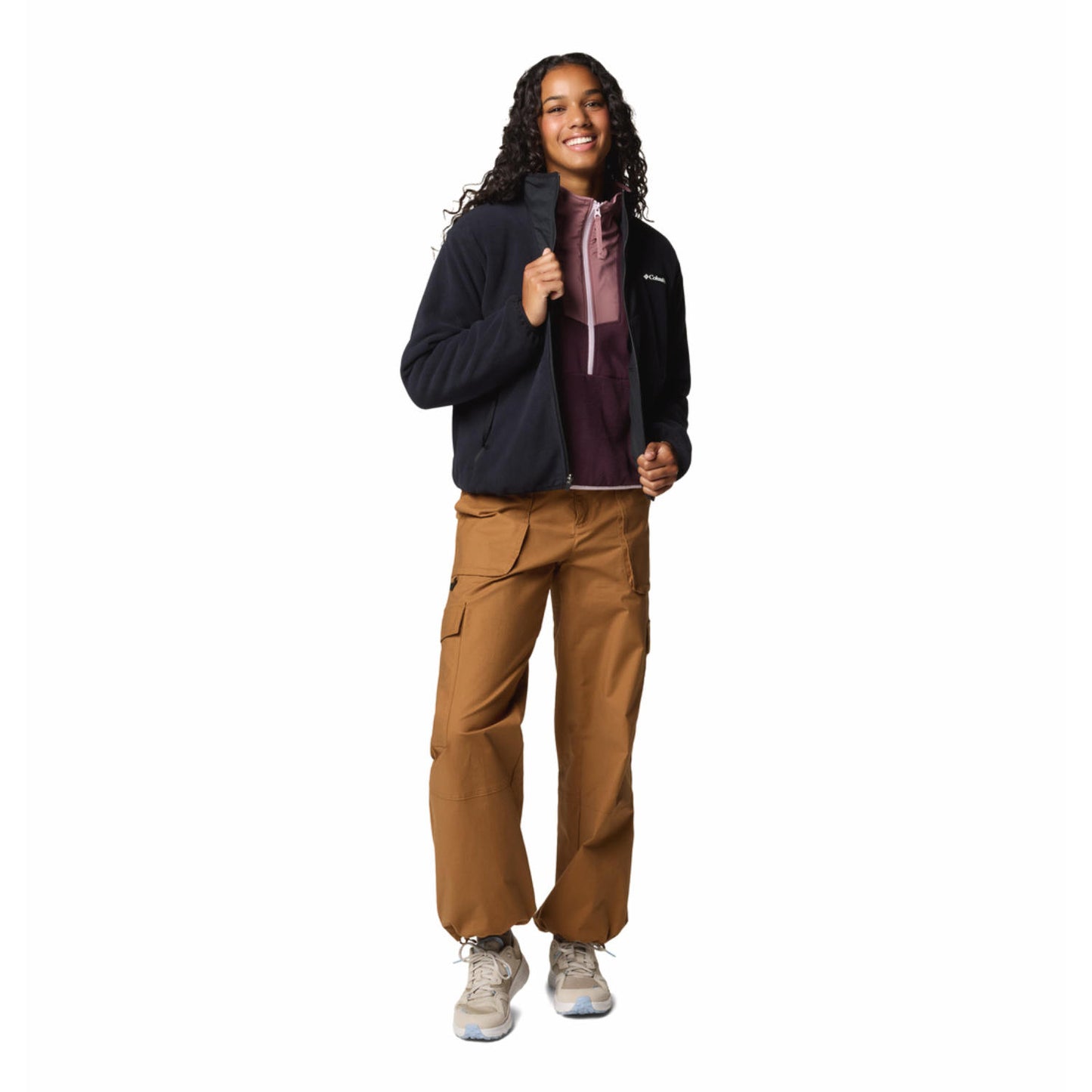 Columbia Women Black Sequoia Grove Full Zip Fleece