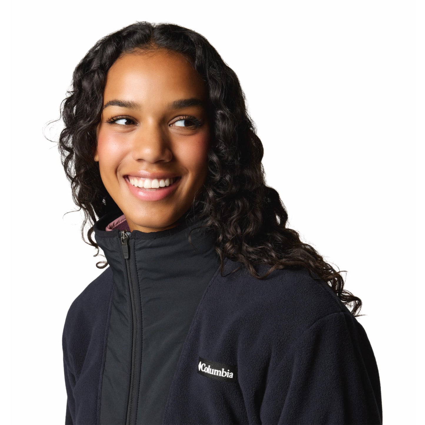 Columbia Women Black Sequoia Grove Full Zip Fleece