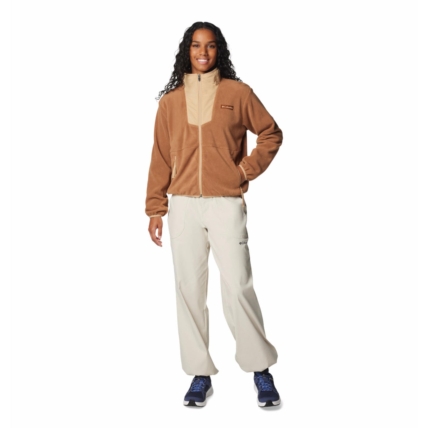 Columbia Women Brown Sequoia Grove Full Zip Fleece