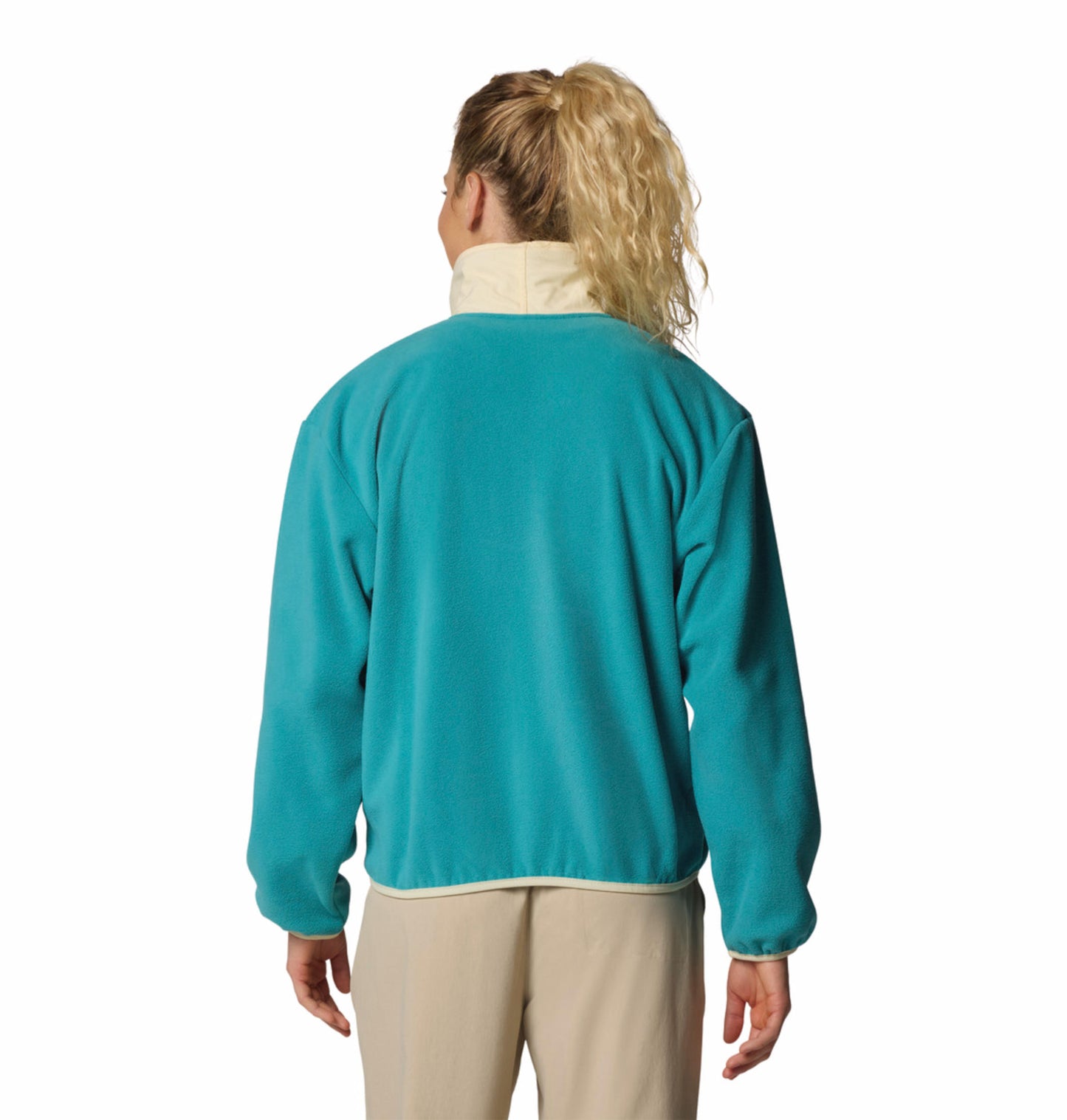 Columbia Womens Teal Sequoia Grove Full Zip Fleece Jacket