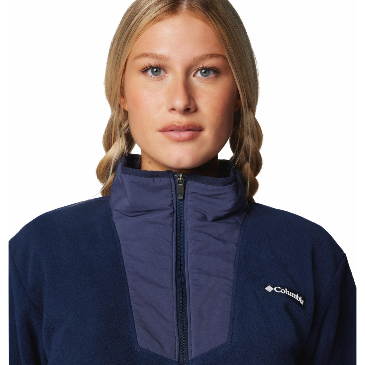 Columbia Women Blue Sequoia Grove Full Zip Fleece