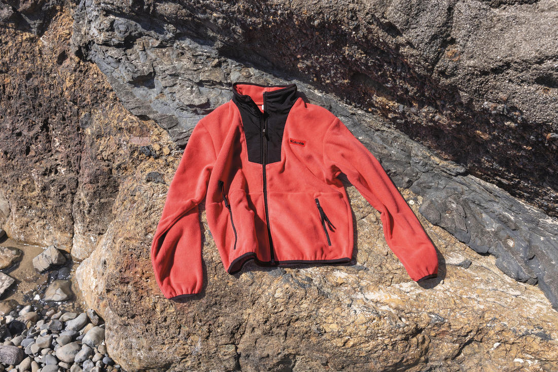 Columbia Womens Red Sequoia Grove Full Zip Fleece Jacket