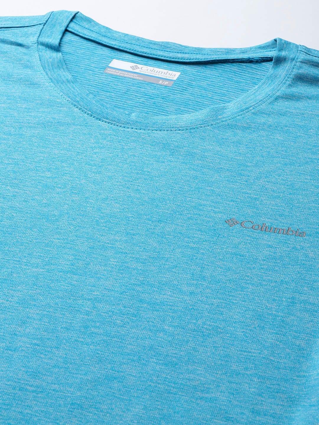Columbia Women Blue Columbia Hike LS T-Shirt