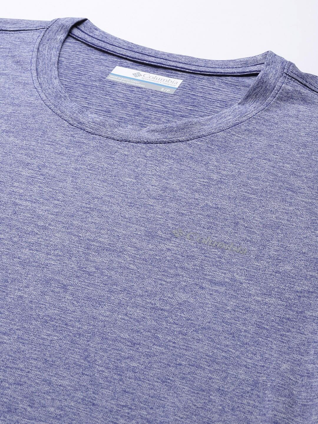 Columbia Women Blue Columbia Hike LS T-Shirt