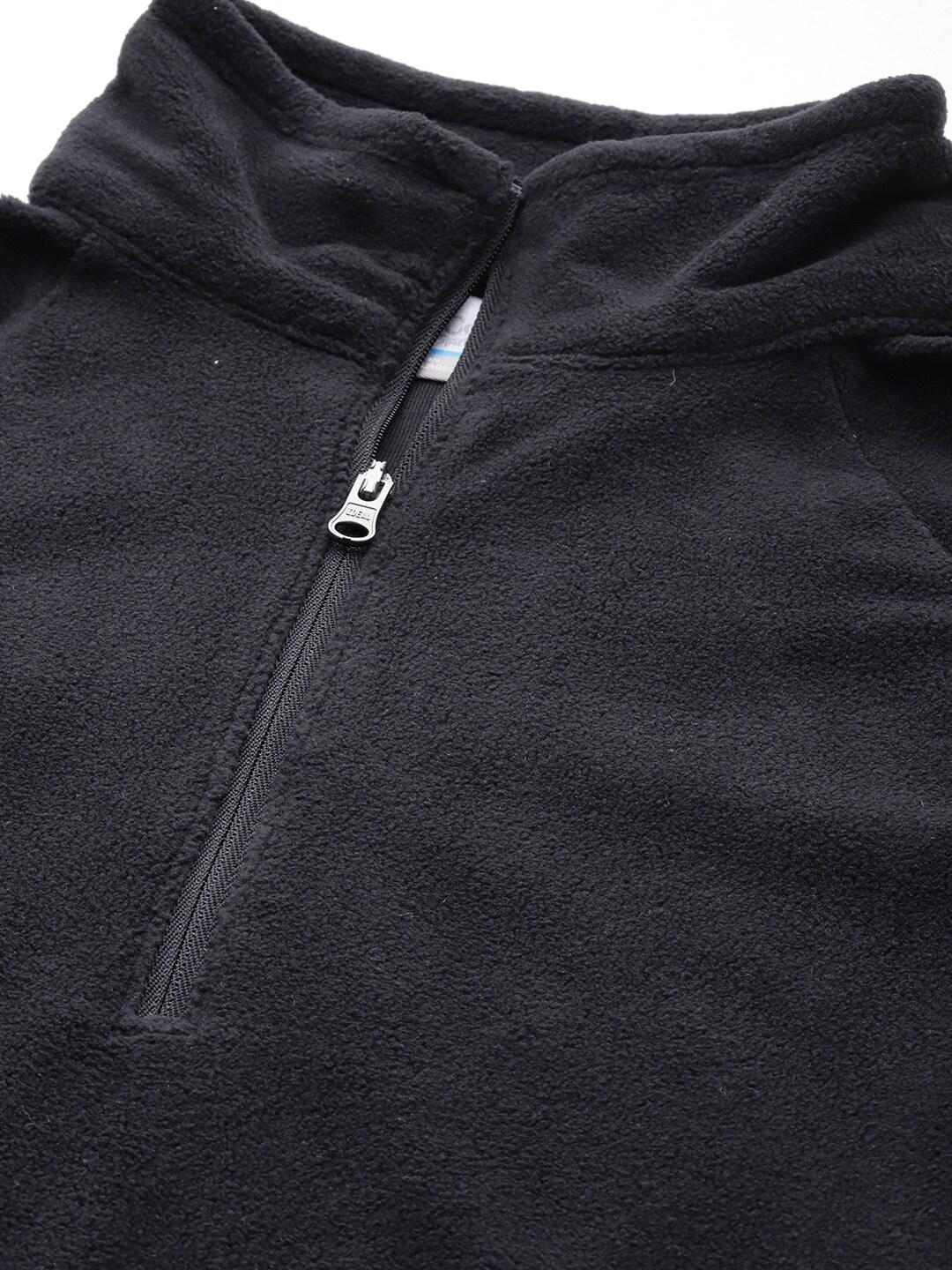 Columbia Women Black Glacial IV 1/2 Zip Fleece Jacket