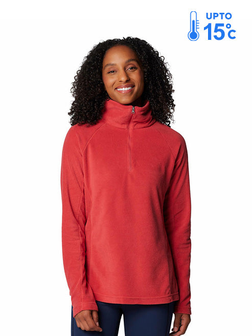 Columbia Women Red Glacial IV Fleece Jacket