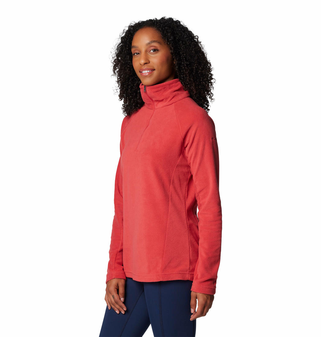 Columbia Womens Pink Glacial IV 1/2 Zip Jacket