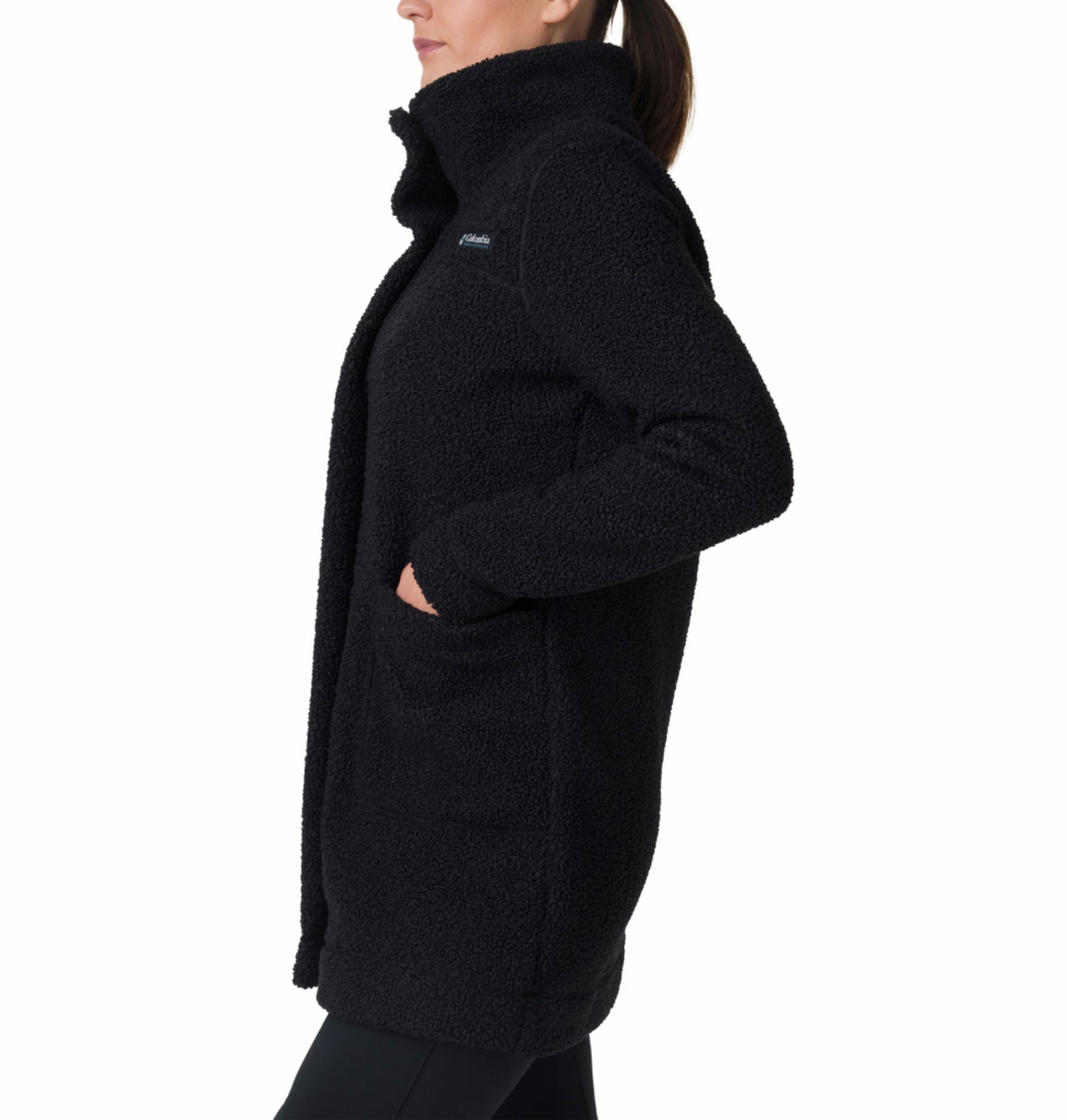 Columbia Women Black Panorama Fleece Jacket