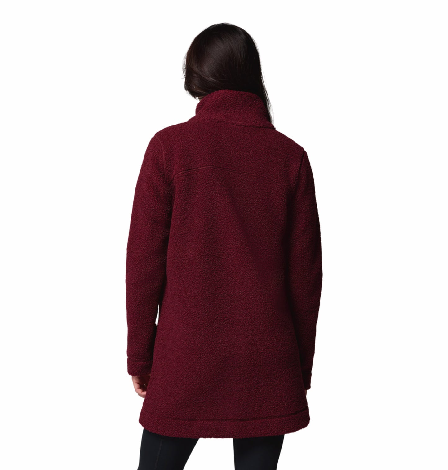Columbia Women Maroon Panorama Fleece Jacket