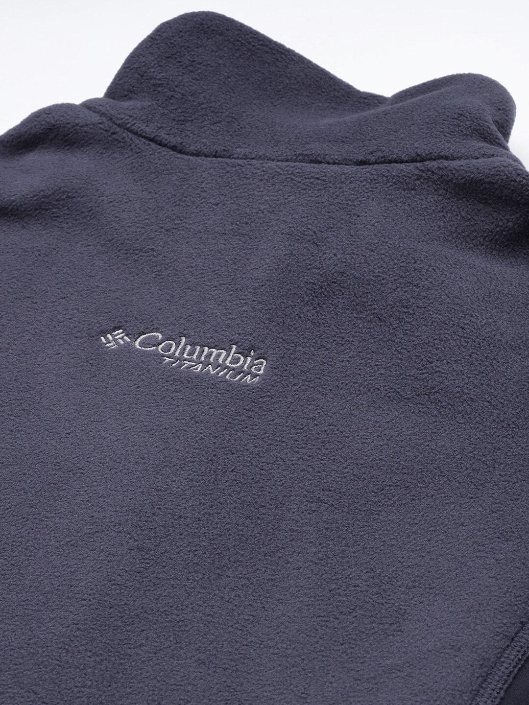Columbia Women Navy Blue Titan Pass 2.0 II Fleece Jacket