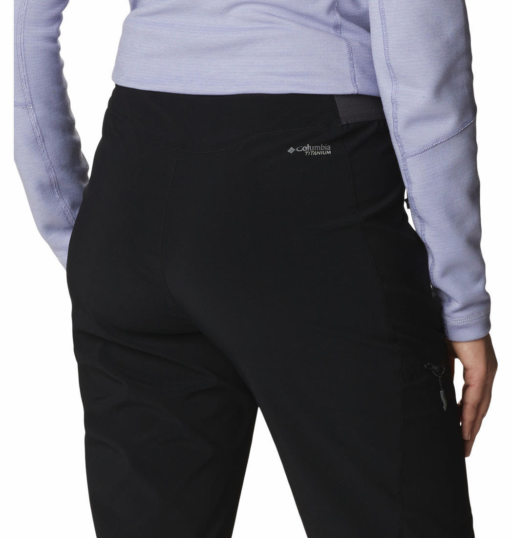 Columbia Women Black W Titan Pass Pant