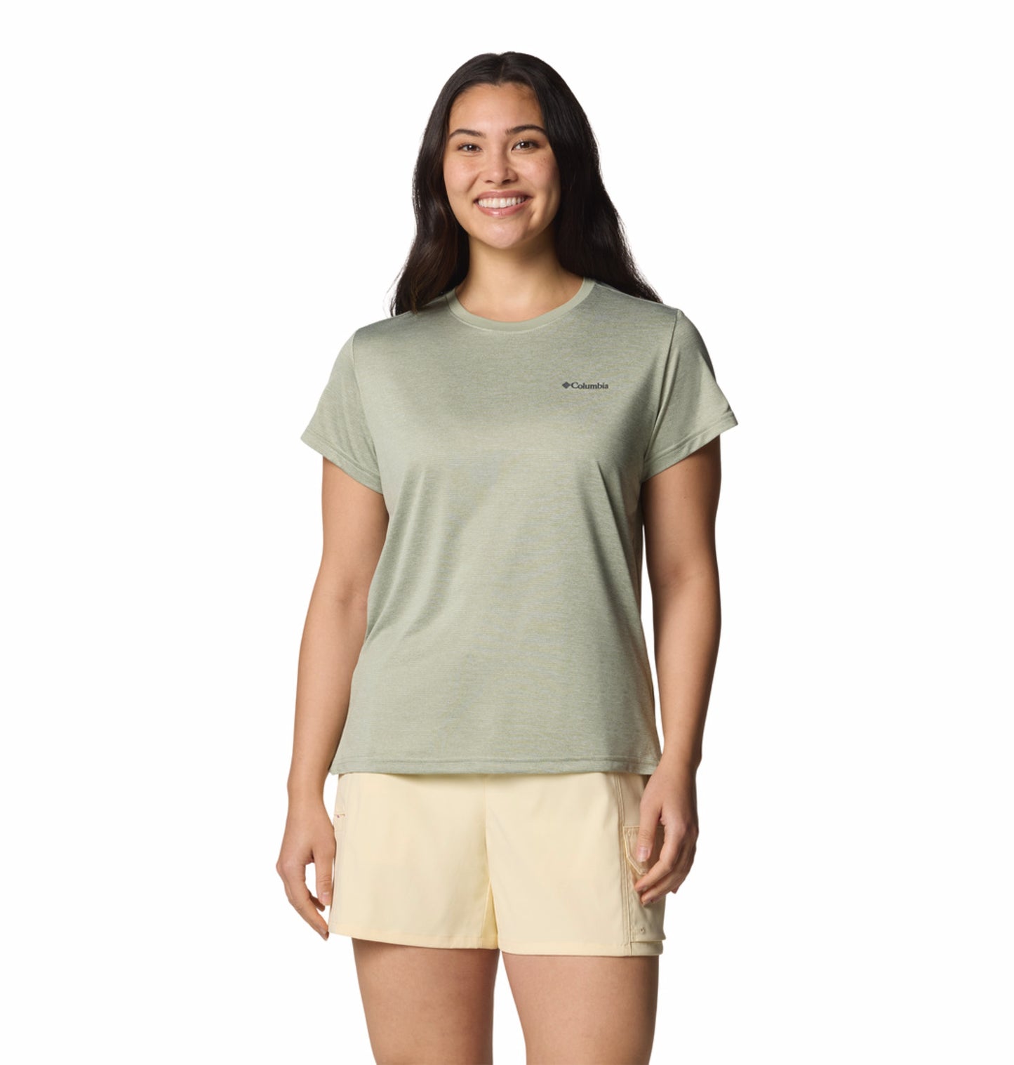 Columbia Women's Green Omni-Wick BlueVista Hill Performance T-Shirt