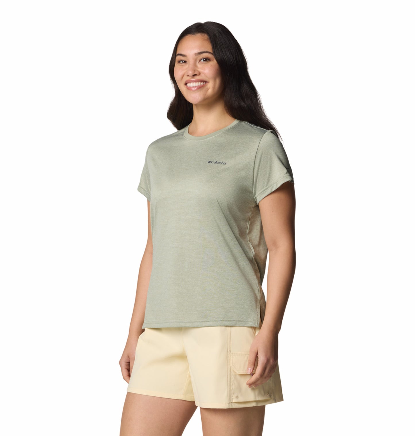 Columbia Women's Green Omni-Wick BlueVista Hill Performance T-Shirt
