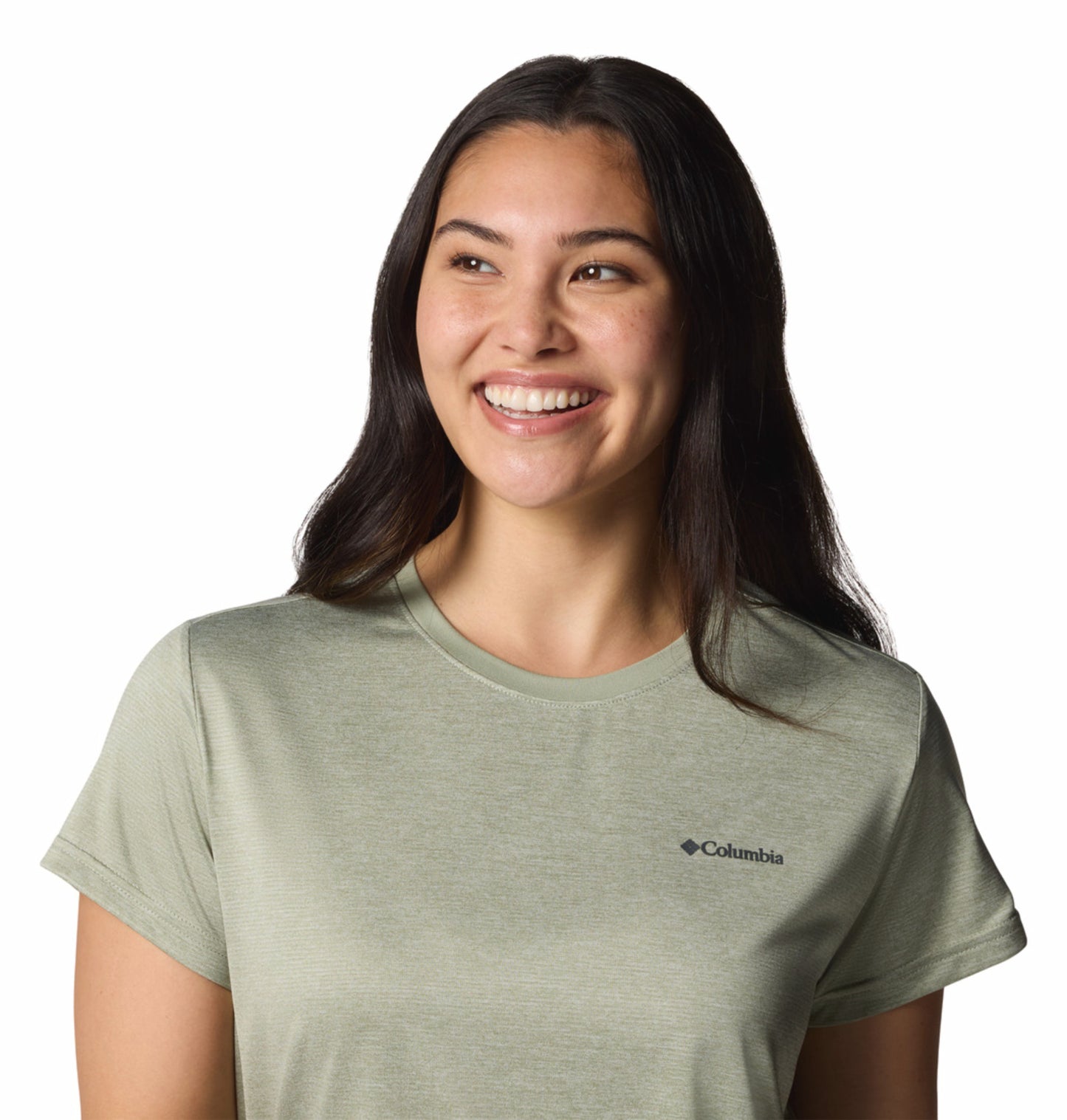 Columbia Women's Green Omni-Wick BlueVista Hill Performance T-Shirt
