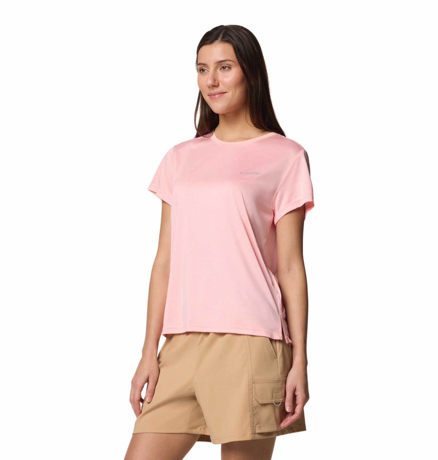 Columbia Women’s BlueVista Hill Pink Omni-Wick Performance T-Shirt