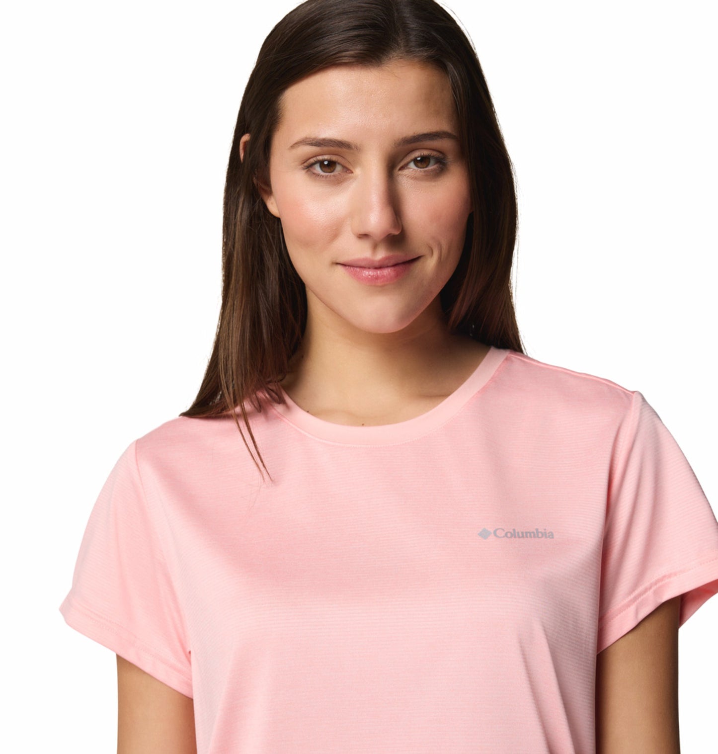 Columbia Women’s BlueVista Hill Pink Omni-Wick Performance T-Shirt