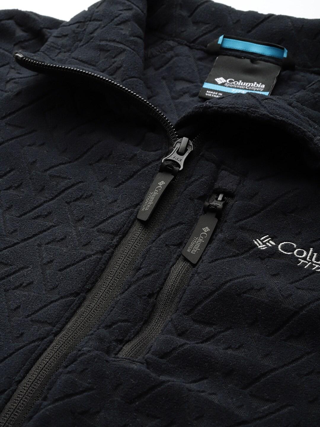 Columbia Women Black Titan Pass 3.0 Full Zip Fleece Fleece Top