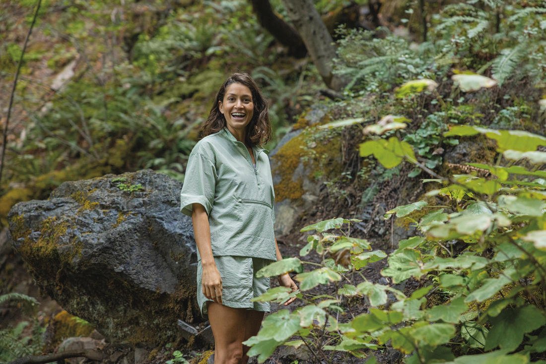 Columbia Women Olive Boundless Trek Shorts