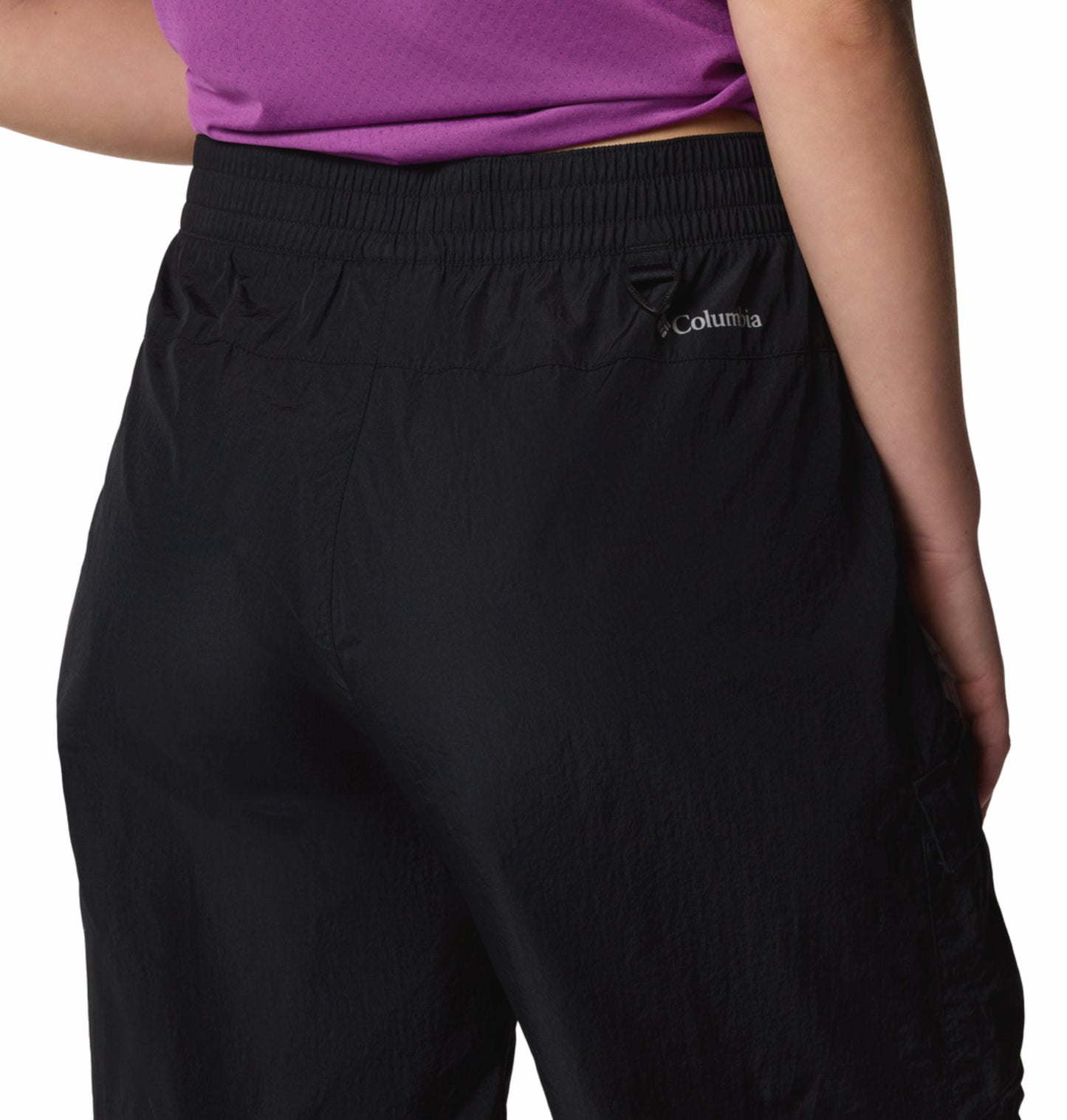 Columbia Women Black Elevated View Parachute Pant