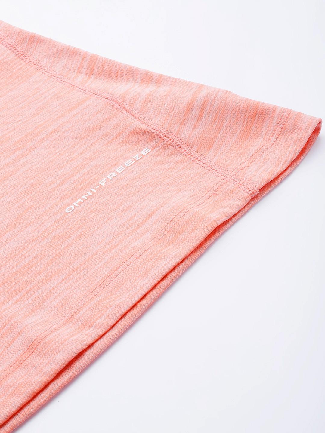 Columbia Women Peach W Zero Rules Graphic Crew T-Shirt