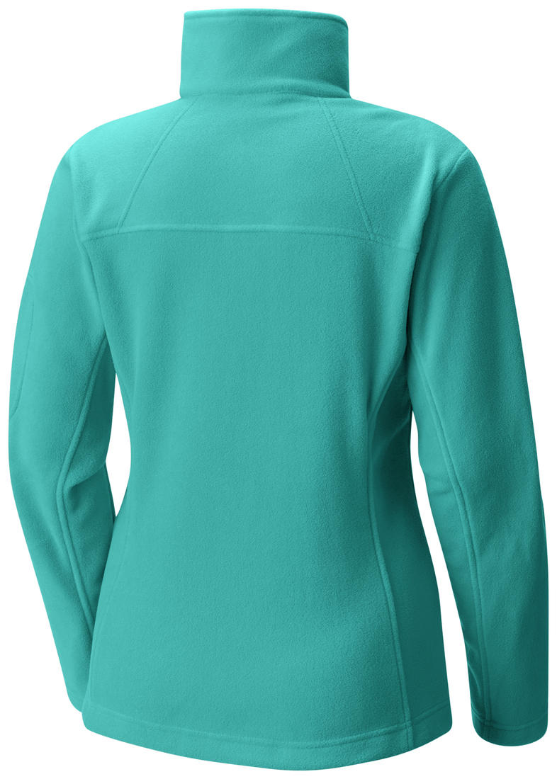 Columbia Women Yellow Fast Trek II Full Zip Fleece Jacket