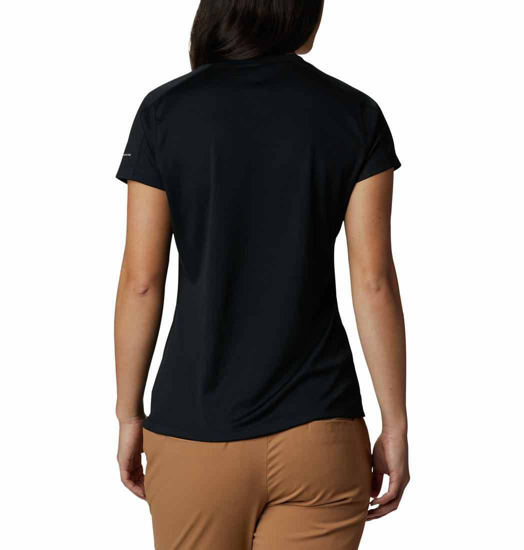 Columbia Women Black Omni-Freeze Zero Zero Rules Tshirt