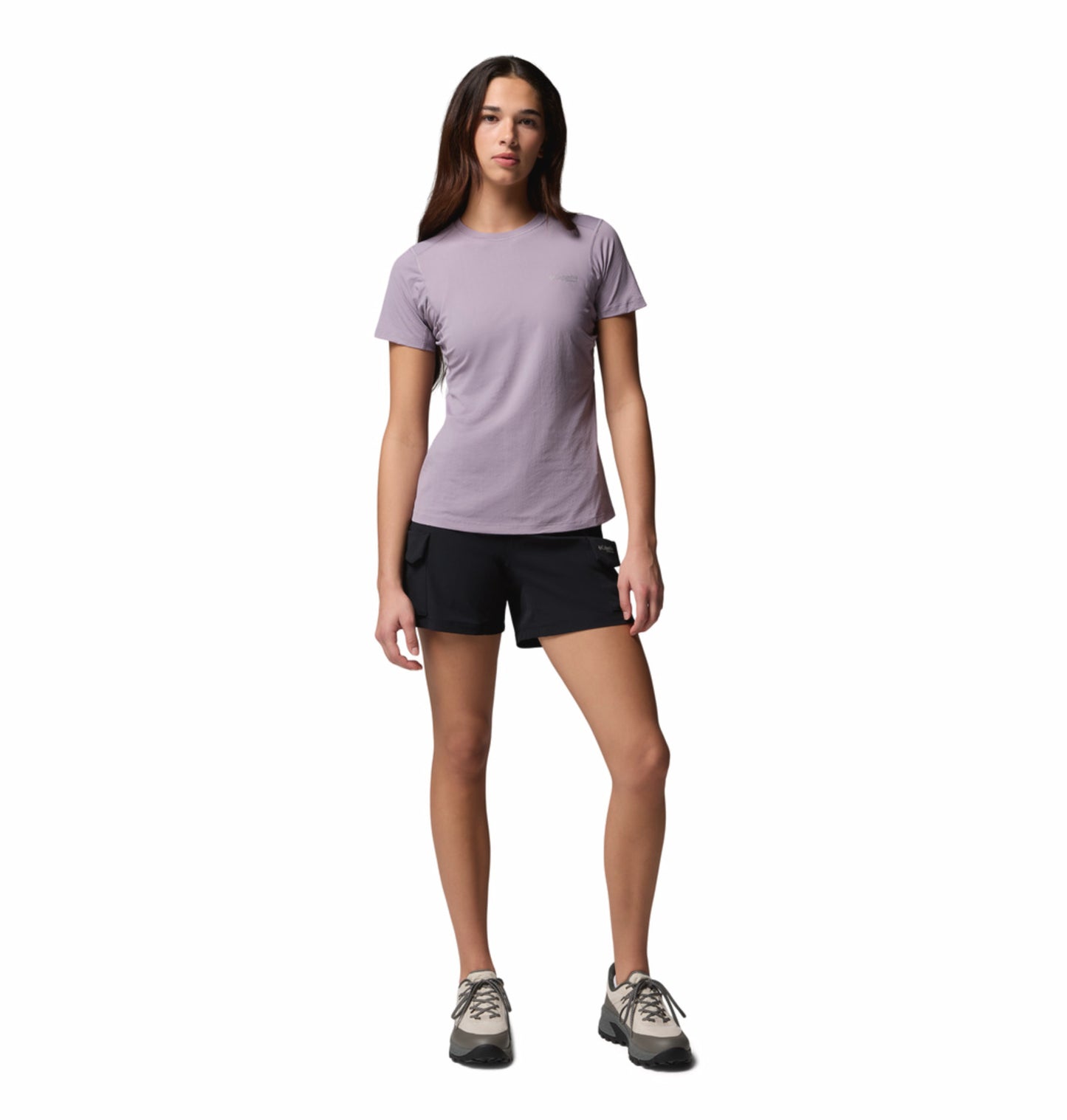 Columbia Women’s Purple Omni-Freeze Diamond Peak Pro T-Shirt