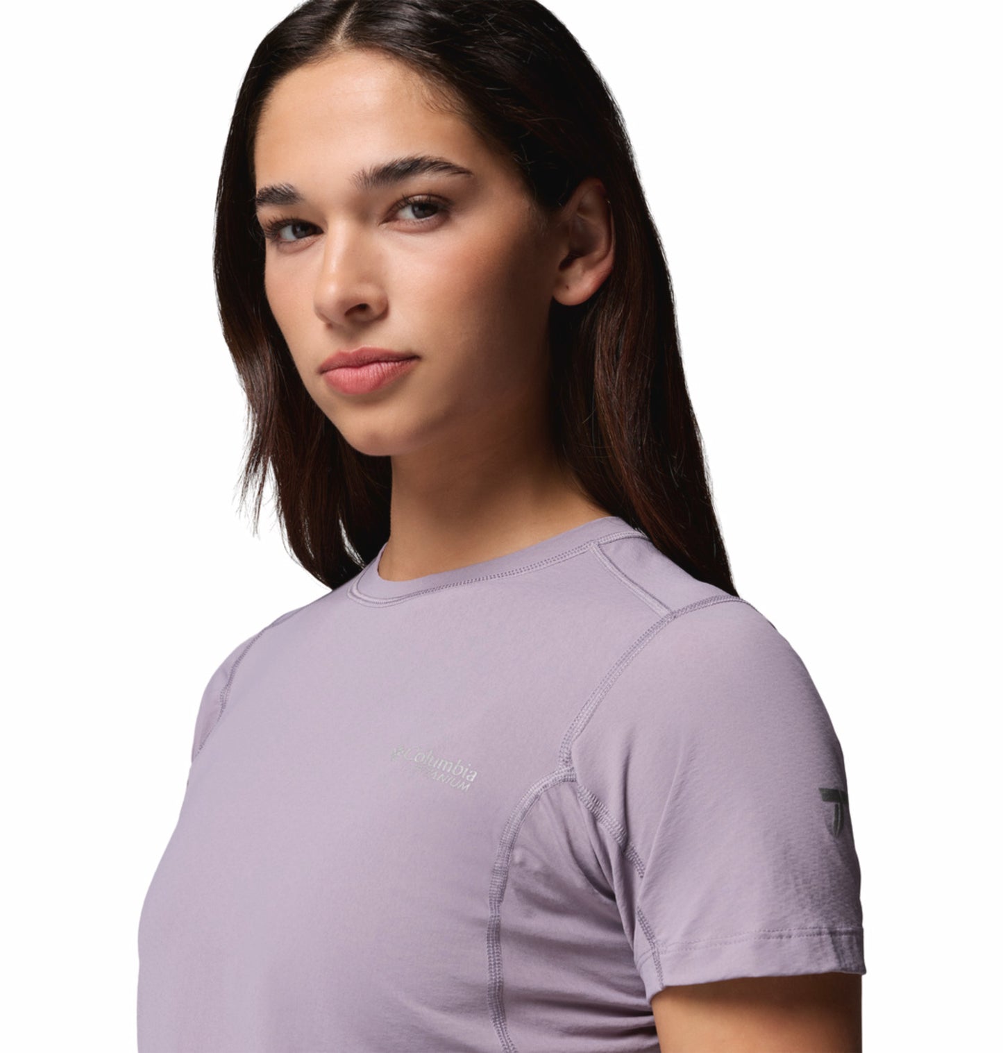 Columbia Women’s Purple Omni-Freeze Diamond Peak Pro T-Shirt