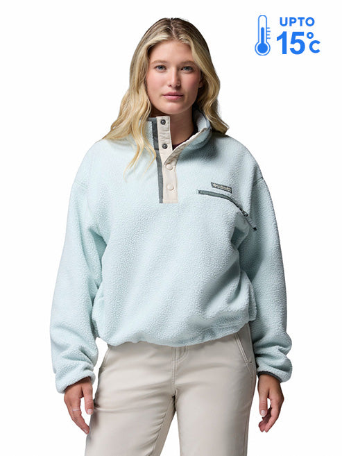 Columbia Women Green Helvetia II Pullover