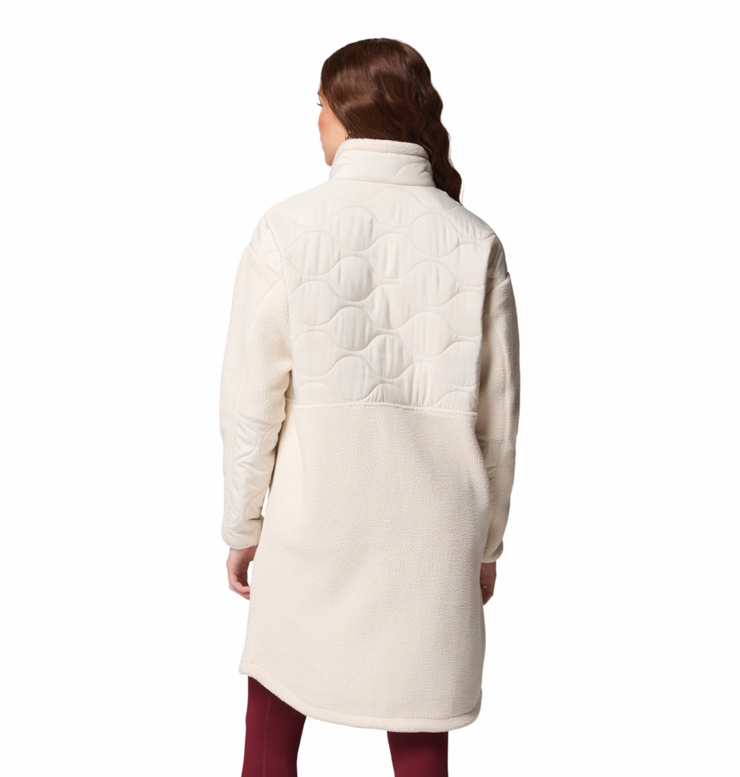 Columbia Women Beige Cloud Point Fleece Jacket