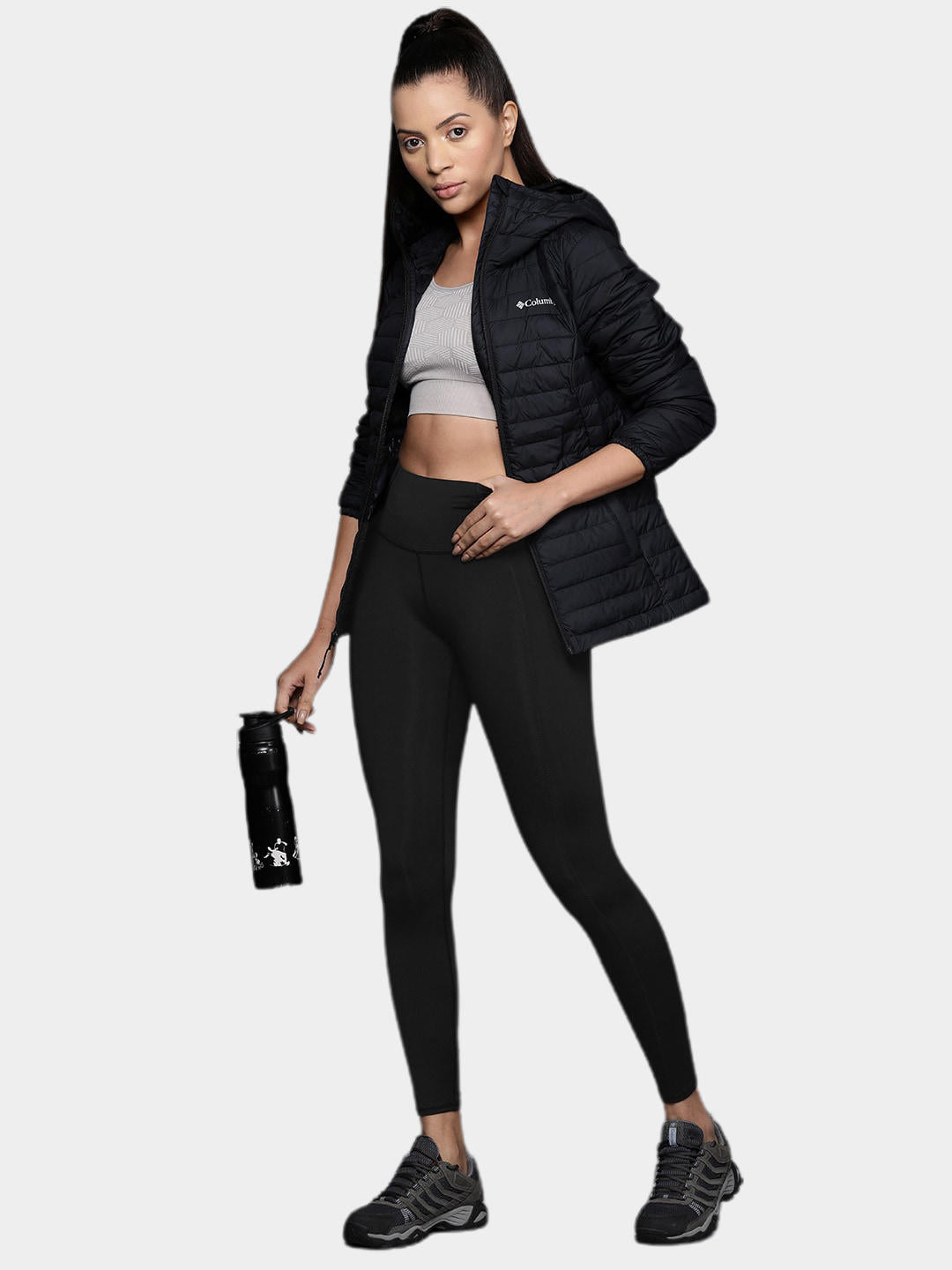 Columbia Women Black Boundless Trek Legging