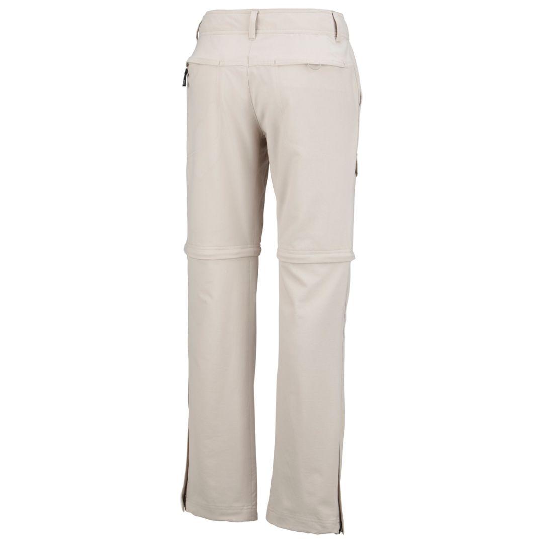 Columbia Women Beige Silver Ridge Convertible Pant (Sun Protection)