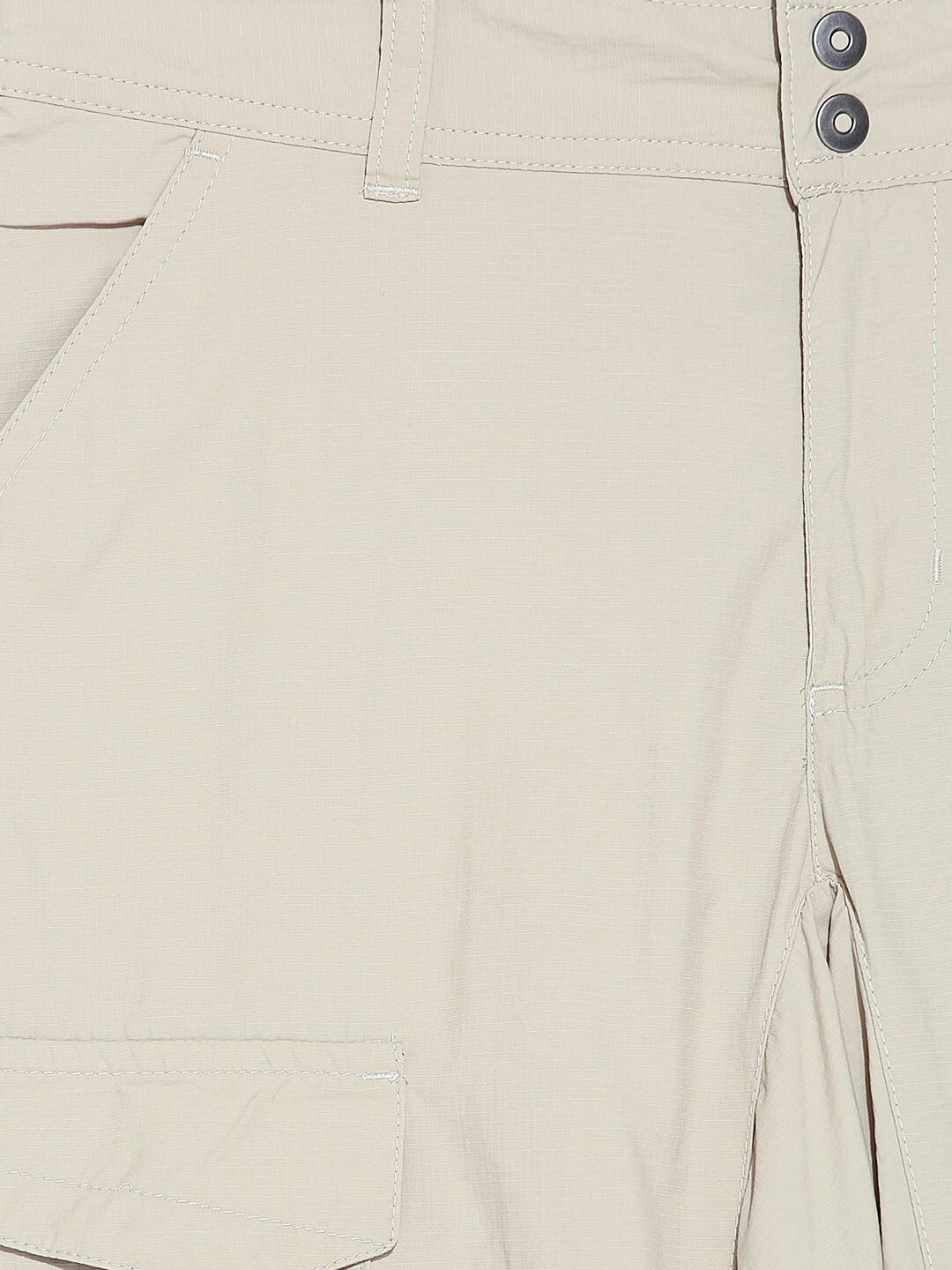 Columbia Women Beige Silver Ridge Capri (Sun Protection)