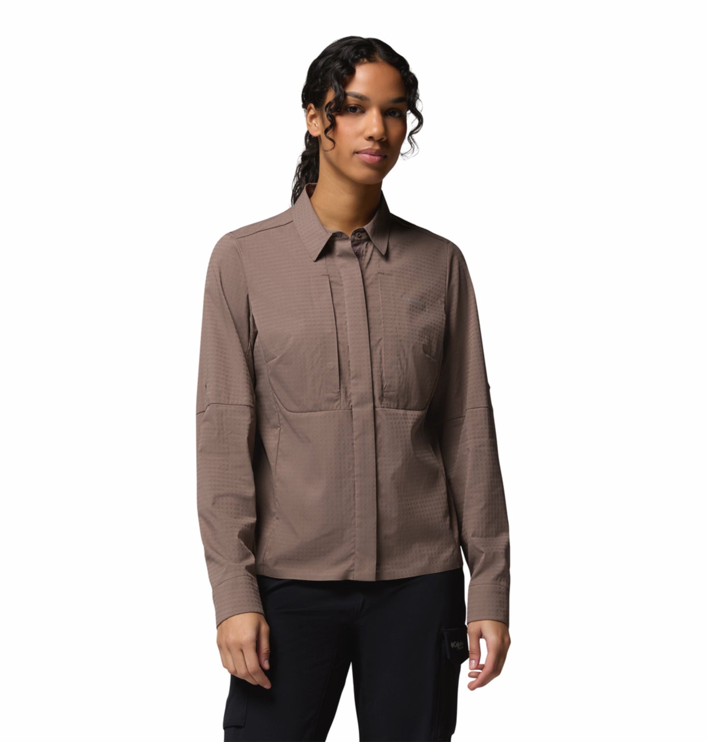 Columbia Women’s Mauve Omni-Freeze Ridge Ascent Long Sleeve Shirt