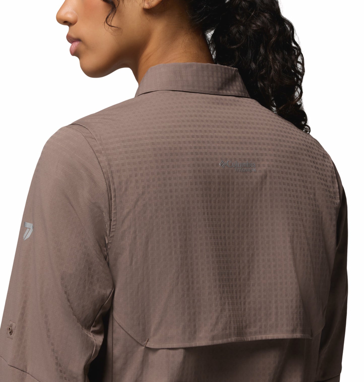 Columbia Women’s Mauve Omni-Freeze Ridge Ascent Long Sleeve Shirt
