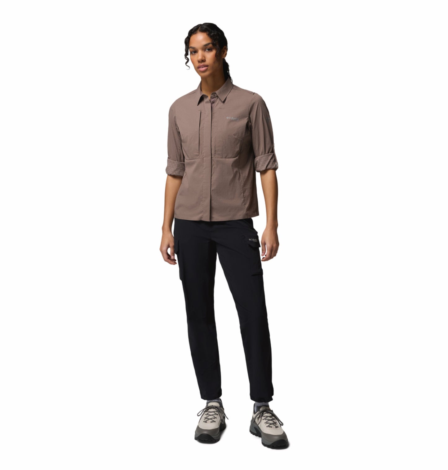 Columbia Women’s Mauve Omni-Freeze Ridge Ascent Long Sleeve Shirt