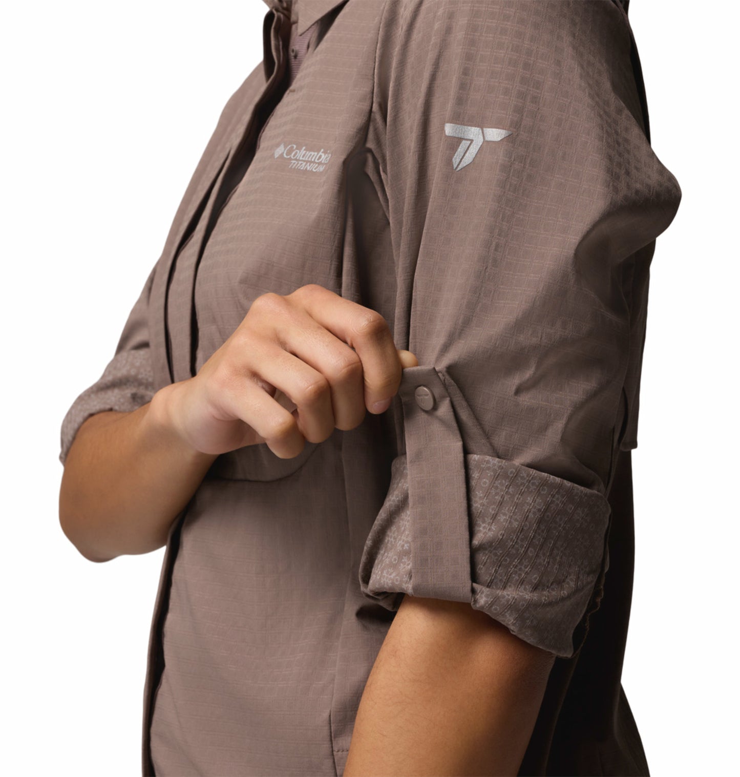 Columbia Women’s Mauve Omni-Freeze Ridge Ascent Long Sleeve Shirt