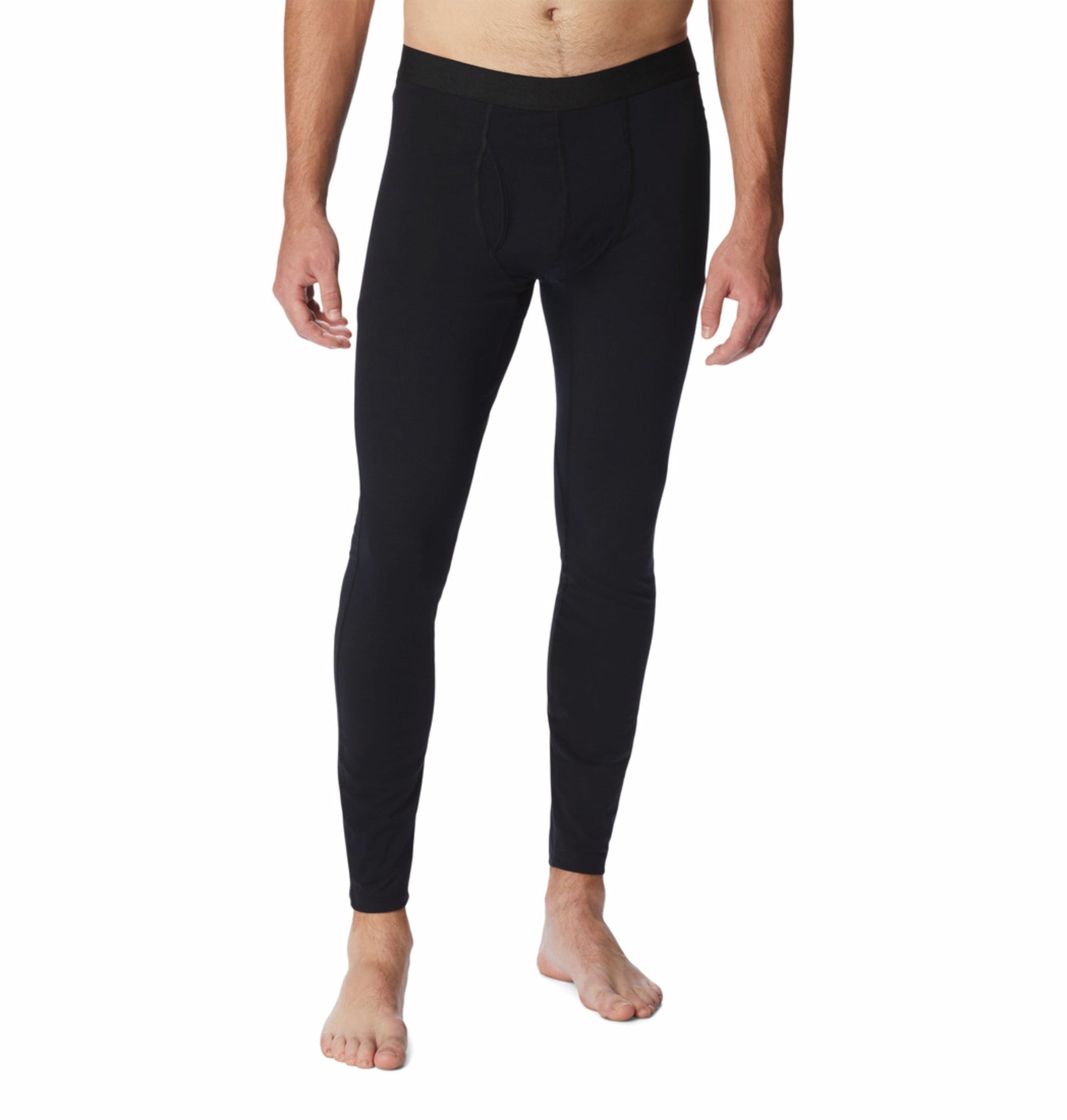 men black omni heat reflective midweight stretch baselayer bottom plus size