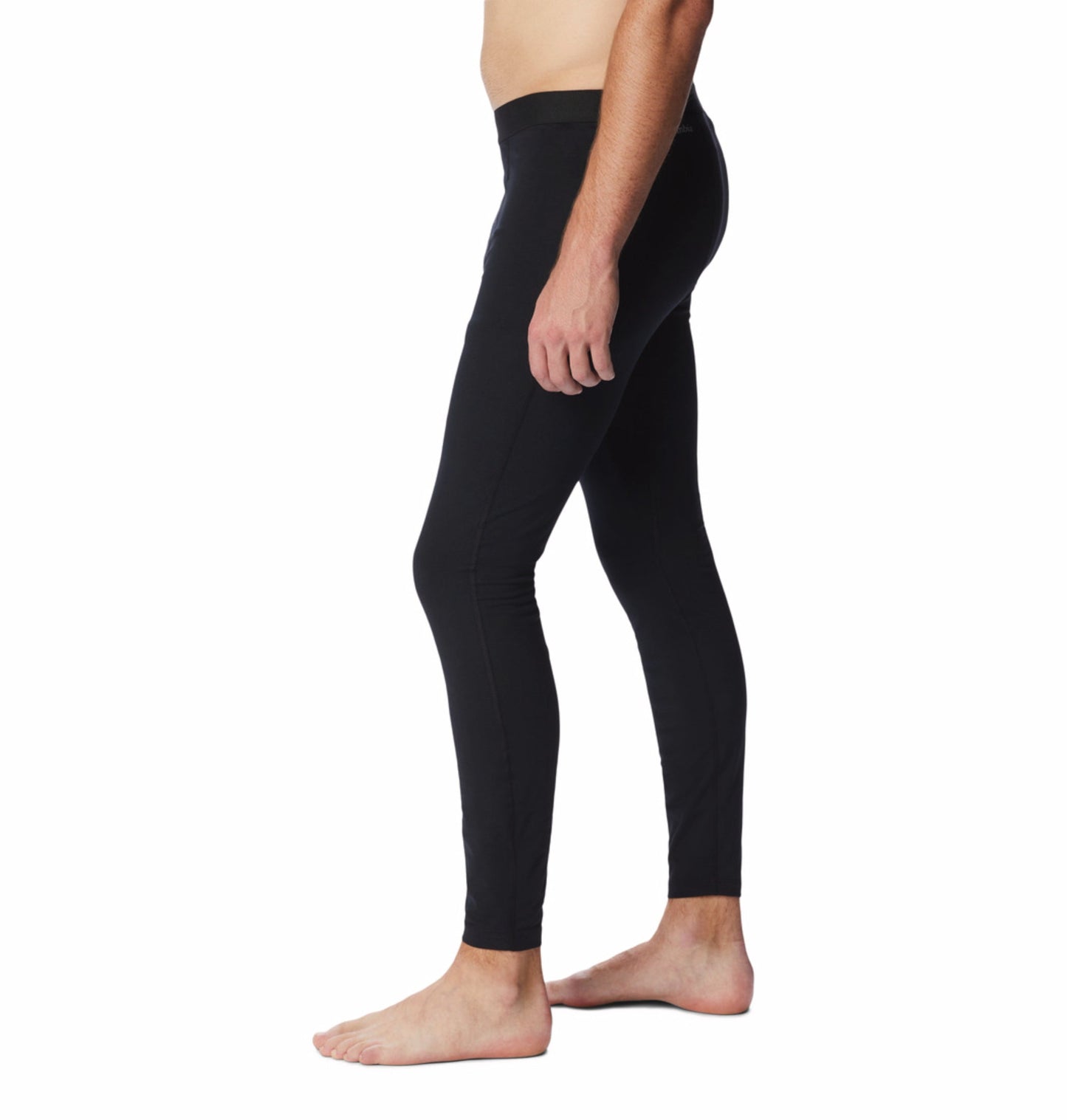 men black omni heat reflective midweight stretch baselayer bottom plus size