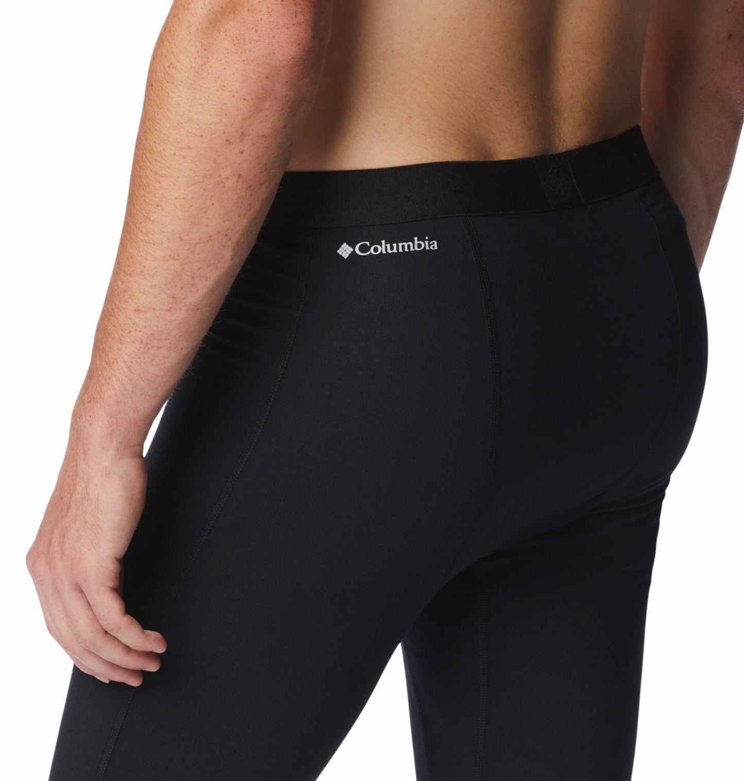 men black omni heat reflective midweight stretch baselayer bottom plus size